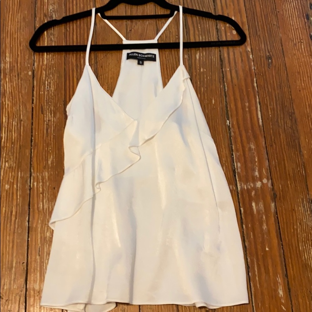 White silky feeling cami